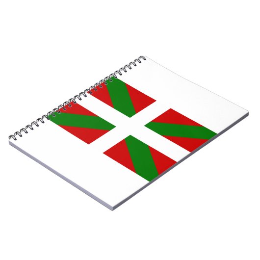 Carnet drapeau basque (Côté gauche)