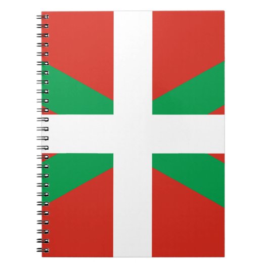 CARNET DRAPEAU BASQUE VASCA D'IKURRIÑA DRAPEAU EUSKADI (Devant)