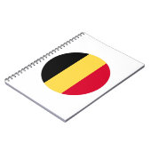 Carnet Drapeau Belgique (Côté gauche)