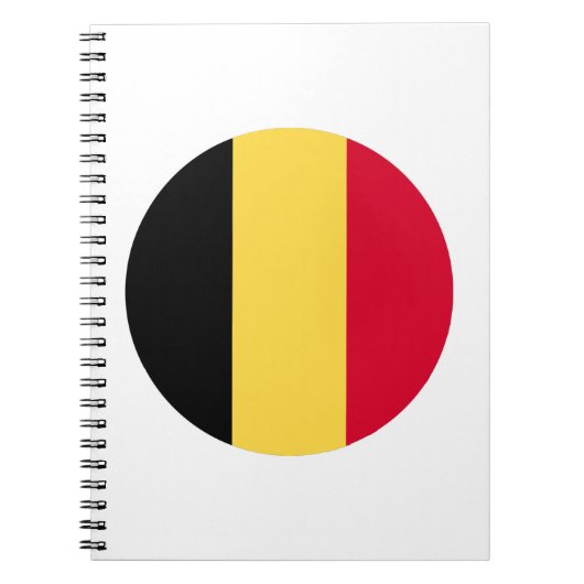 Carnet Drapeau Belgique (Devant)
