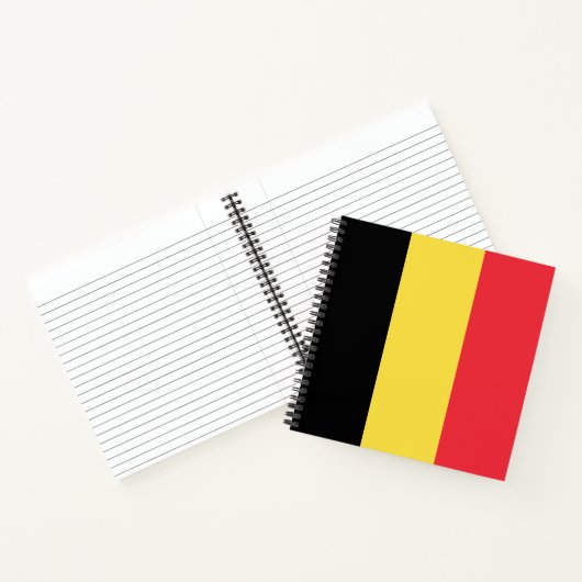 Carnet Drapeau Belgique (Intérieur)