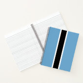 Carnet Drapeau botswanais (Botswana) (Intérieur)