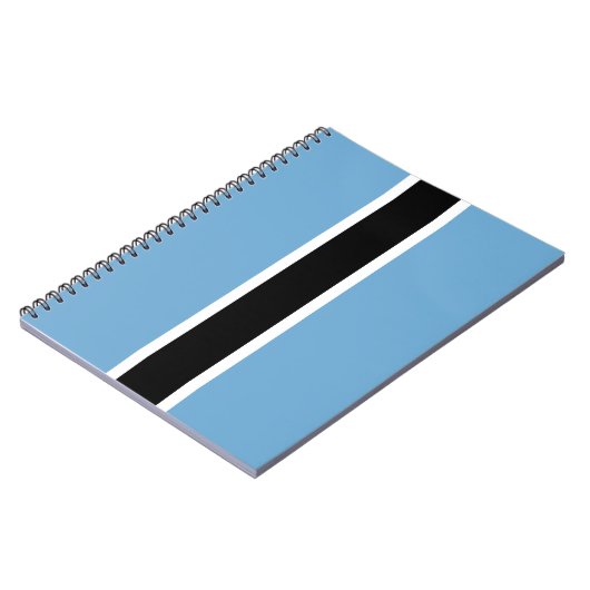 Carnet Drapeau botswanais (Botswana) (Côté gauche)