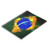 Carnet Drapeau brésilien BR Brasil (Côté gauche)