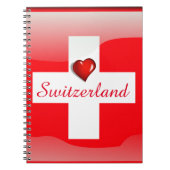 Carnet Drapeau brillant de la Suisse (Devant)