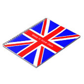 Carnet Drapeau BRITANNIQUE Union Jack (Côté gauche)