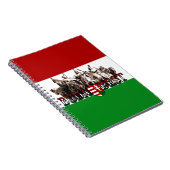 Carnet Drapeau Budapest Heroes Hongrie (Côté Droit)