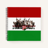 Carnet Drapeau Budapest Heroes Hongrie (Devant)