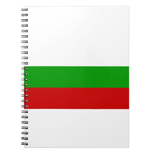 Carnet Drapeau Bulgarie (Devant)