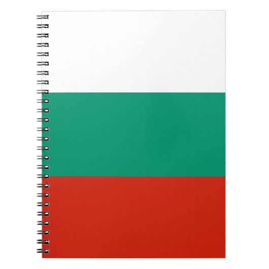 Carnet Drapeau Bulgarie (Devant)