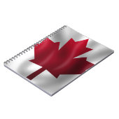 Carnet Drapeau canadien (Côté gauche)