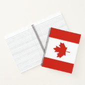 Carnet Drapeau canadien (Feuille d'érable) (Canada) (Intérieur)