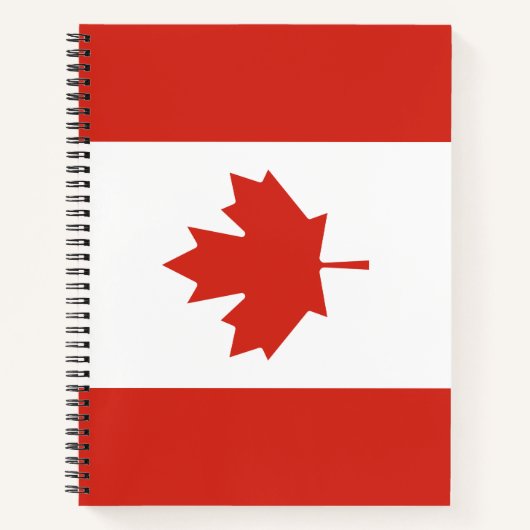 Carnet Drapeau canadien (Feuille d'érable) (Canada) (Devant)