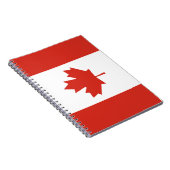 Carnet Drapeau canadien (Feuille d'érable) (Canada) (Côté Droit)