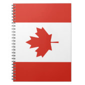 Carnet Drapeau canadien (Feuille d'érable) (Canada) (Devant)