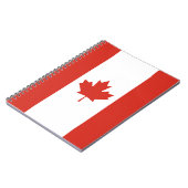 Carnet Drapeau canadien patriotique (Côté gauche)