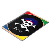 Carnet Drapeau Captain & Pirates - Île au trésor /enfants (Côté gauche)