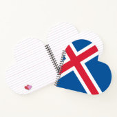 Carnet Drapeau cardiaque islandais (Intérieur)