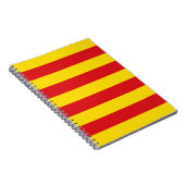 Carnet Drapeau catalan (Côté Droit)