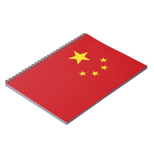 Carnet Drapeau chinois (Côté gauche)