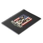 Carnet Drapeau Classique Américain Boston Terrier (Côté gauche)