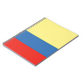 Carnet Drapeau Colombie (Côté gauche)