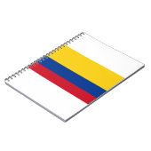 Carnet Drapeau Colombie (Côté gauche)