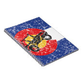 Carnet Drapeau Colorado 4 roues (Côté Droit)
