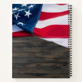 Carnet Drapeau commémoratif patriotique Funérailles milit (Dos)