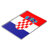 Carnet Drapeau croate (Côté gauche)