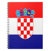 Carnet Drapeau croate (Devant)