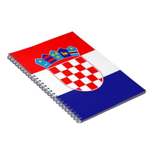 Carnet Drapeau croate (Côté Droit)