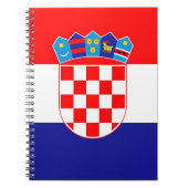 Carnet Drapeau croate (Devant)