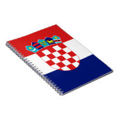 Carnet Drapeau croate - Trobojnica (Côté Droit)
