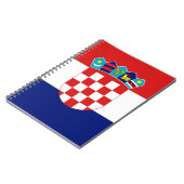 Carnet Drapeau croate - Trobojnica (Côté gauche)