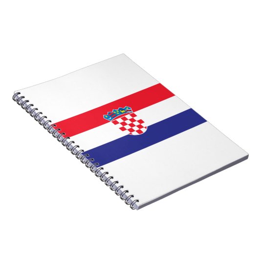 Carnet Drapeau Croatie (Côté Droit)