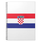 Carnet Drapeau Croatie (Devant)