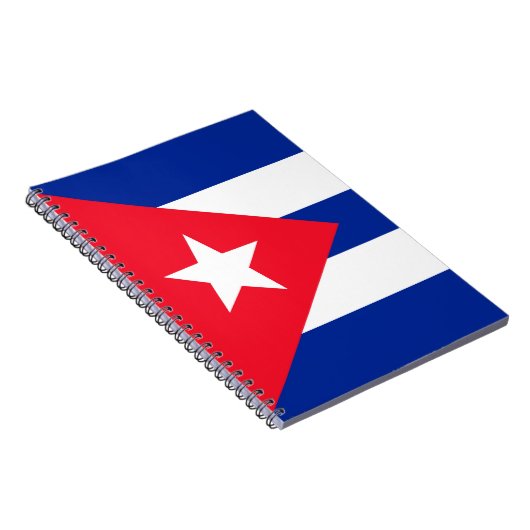 Carnet Drapeau Cuba (Côté Droit)