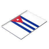 Carnet Drapeau Cuba (Côté gauche)