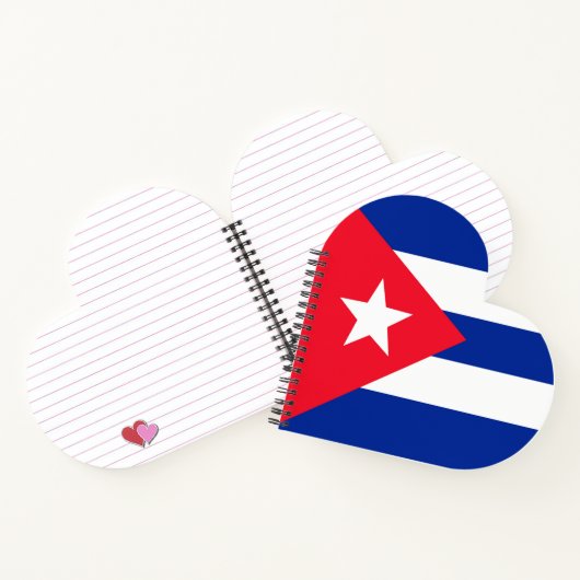 Carnet Drapeau Cuba (Intérieur)