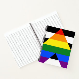 Carnet Drapeau d'allié straight de SlipperyJoe lisse arc-