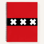 Carnet Drapeau d'Amsterdam, Pays-Bas (Devant)