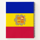 Carnet Drapeau d'Andorre (Dos)