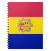 Carnet Drapeau d'Andorre (Devant)