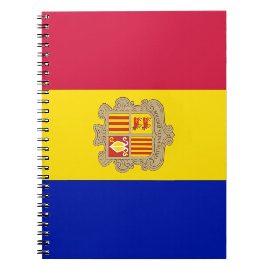 Carnet Drapeau d'Andorre (Devant)