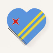 Carnet Drapeau d'Aruba (Devant)
