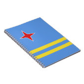 Carnet drapeau d'Aruba (Côté Droit)