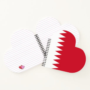 Carnet Drapeau de Bahreïn