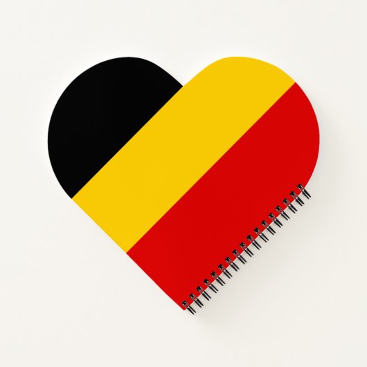 Carnet Drapeau de Belgique (Dos)