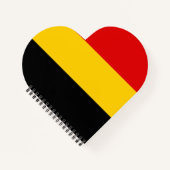 Carnet Drapeau de Belgique (Devant)